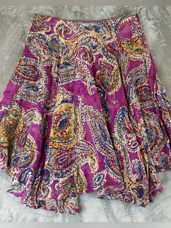 Lauren Ralph Lauren Dresses & Skirts - Lauren Ralph Lauren Paisley Asymmetrical Skirt Wmn’s M